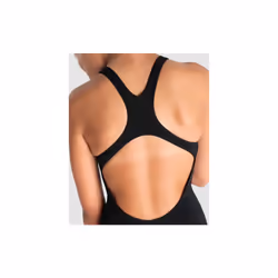 Arena Team Girls Swim Pro Solid Quick Dry Sun Protection Swimsuit - Black - 28 - Additional view 4