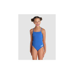 Arena Girls Team Swimsuit Challenge Solid UV Protection Junior Swimwear Royal - 26