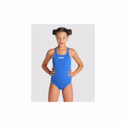 Arena Team Girls Swim Pro Comfortable Fit Swimming Suit Solid One Piece - Royal - 26