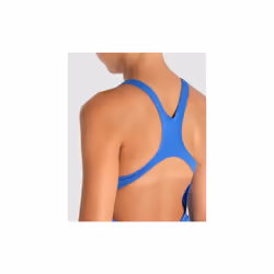 Arena Team Girls Swim Pro Comfortable Fit Swimming Suit Solid One Piece - Royal - 24 - Additional view 4