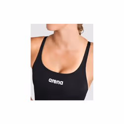 Arena Team Women Swimsuit Swim Pro UV Protected MaxLife Echo Swimwear, Black - 34