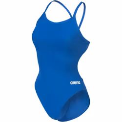Arena Swimming Women's Solid Team Challenge Swimsuit (Royal/White)