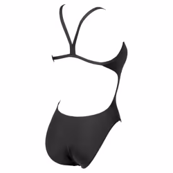 Arena Swimming Women's Solid Team Challenge Swimsuit (Black/White) - Additional view 2