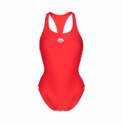 ARENA Women's Standard Icons Swimsuit Racer Back Solid  Red  30