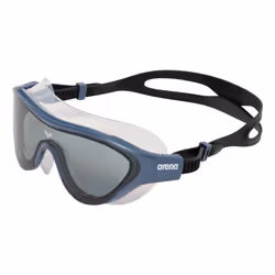 Arena The One Mask, Unisex, One Size, Black, Blue, Grey, Polycarbonate, Transparent, Polycarbonate