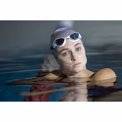HD Unisex Silicone Swim Cap for Adults, Training and Racing, 100% Silicone, Wrinkle-Free, Ubie