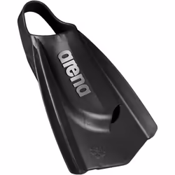 Arena Powerfin Pro Flippers Underwater Swimming Fins Leg Kick Training Black - Black, 42-43
