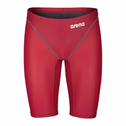 Mens Arena Powerskin Next Jammers Stretch Fit Quick Dry Swim Shorts - Deep Red - 32