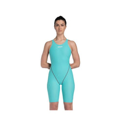 Arena Women Swim Suit Aquamarine Powerskin ST 2.0 Next Onepiece Wetsuit Kneeskin - 30