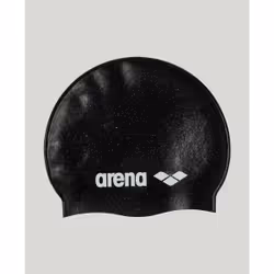 Arena Silicone Cap, Black, Head cap, Unisex, Adult, Swimming, Silicone