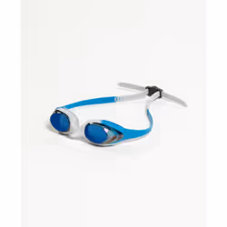 Arena Spider Junior, Unisex, One Size, Light Blue, White, Silicone, Blue, Polycarbonate