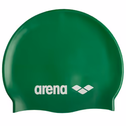 Arena Classic Silicone Cap, Green, Head cap, Unisex, Adult, Cross-training, Swimming, Silicone