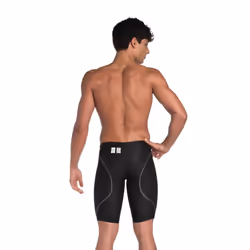 Arena Women Swimming Suit Black Kneeskin One Piece Openback Diving Suit Costume - 26