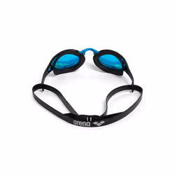 Arena Cobra Edge Swipe Mirror Goggles One Size Anti Fog Swim Glasses - AQUA-BLACK-BLACK