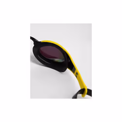 Arena Cobra Edge Swipe Mirror Goggles One Size Anti Fog Swim Glasses - EMERALD-YELLOW-BLACK