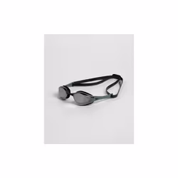 Arena Cobra Edge Swipe Mirror Goggles One Size Anti Fog Swim Glasses - SILVER-SAGE-BLACK