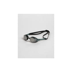 Arena Cobra Edge Swipe Mirror Goggles One Size Anti Fog Swim Glasses - SILVER-SAGE-BLACK