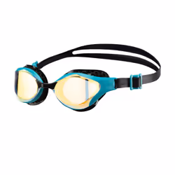 ARENA Unisex Adult Air-Bold Swipe Anti-Fog Training Swim Goggles for Men and Women Cushioned Seals Superior Comfort Mirror Le ...