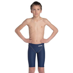 Boys Arena Swimming Powerskin Jammers Stretch Fit Racing Swimwear Shorts - Navy - 22