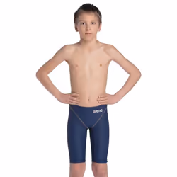 Boys Arena Swimming Powerskin Jammers Stretch Fit Racing Swimwear Shorts - Navy - 28