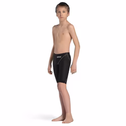 Boys Arena Powerskin Next Jammers Stretch Fit Quick Dry Swimming Shorts - Black - 26