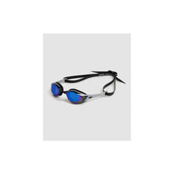Arena Cobra Edge Swipe Mirror Goggles One Size Anti Fog Swim Glasses - BLUE-SILVER-BLACK