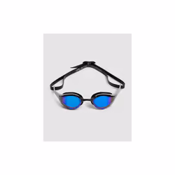 Arena Cobra Edge Swipe Mirror Goggles One Size Anti Fog Swim Glasses - BLUE-SILVER-BLACK