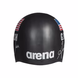 Arena Signature Collection Gretchen Walsh Autograph Unisex Adult Molded Silicone Swim Cap for Training and Racing  One Size F ...