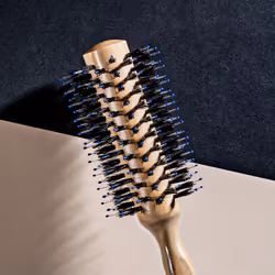 Sisley The Blow-Dry Brush N°2 Universal Round hairbrush Black, Wood 1 pc(s)