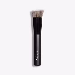 Sisley Foundation Brush, Foundation brush, Angled, Fluffy, Synthetic, Black, Women