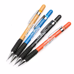 Pentel 120 A3 Mechanical Pencil with Rubber Grip - 0.9mm - Ochre - Single