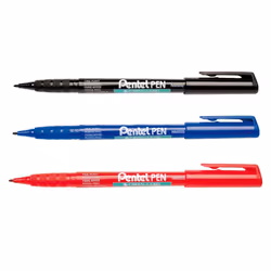 Pentel NMS50 permanent marker Fine tip Black 1 pc(s)