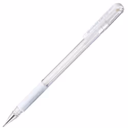 Hama Hybrid Gel Grip, White, White, 0.4 mm, 12 pc(s)
