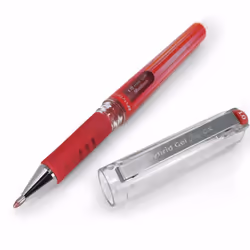 Pentel K230 Hybrid Gel Grip Rollerball Pen - Metallic Gel Ink - 1.0mm - Metallic Red - Single