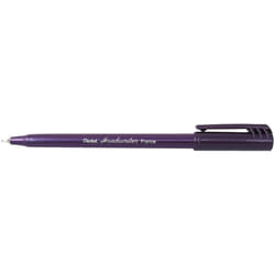 Pentel 0.5mm Handwriter Fine Tip Plastic Tipped Pen - Blue (Pack of 12)