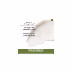 Professional Strength Recovery Nourishing Conditioning Cream Infused with Vegan Squalane, For Damaged Hair, 200ml