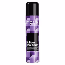 Builder Wax Styling Hair Spray, For Controlling And Finishing, Satin-Matte Finish, Medium Control 150ml
