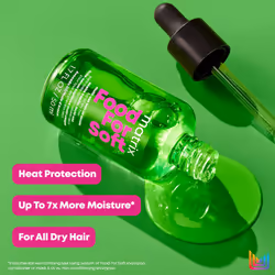 Food for Soft Multi-Use Hair Oil for Dry Hair With Avocado Oil for Heat Protection, 50 ml