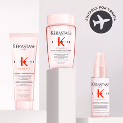KÃ©rastase Genesis Travel-Size Discovery Gift Set, With Shampoo, Conditioner and Blow-Dry Spray, Nourishing and Fortifying Routine, For Weakened Hair,