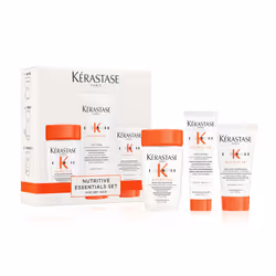 KÃ©rastase Nutritive Travel-Size Discovery Gift Set, Hydrating Shampoo, Conditioner and Blow Dry Milk, Richly Nourishing Rout ...