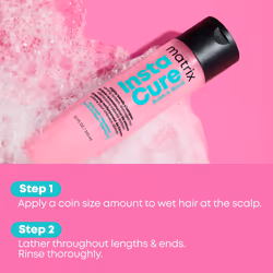 Instacure Build-A-Bond, Mighty Bonds Shampoo, Repairing Formula, For Damaged Hair, With Citric Acid and Squalane, Strengthens From the Inside, Smooths - Additional view 4