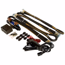 WINCHMAX Hydraulic Winch Installation Kit Valve Hoses Control Gear 24V