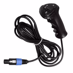 WINCHMAX Complete 12V Electric Winch Control Box, Wander Lead & Twin Wireless Remote Control