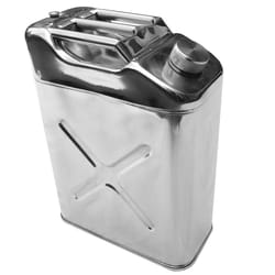WINCHMAX Jerry Can 20ltr Polished Stainless Steel. Fuel, Petrol, Diesel, Water. Standard Pattern.