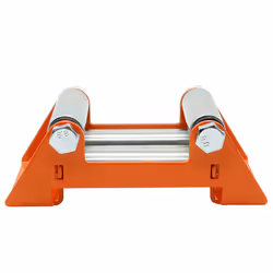 WINCHMAX Roller Fairlead, Small, Orange. Zinc Plated Rollers.