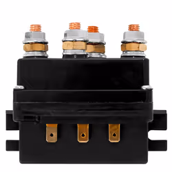 WINCHMAX 24V Winch Solenoid Heavy Duty Upgrade. Spade Terminal Side Connections.
