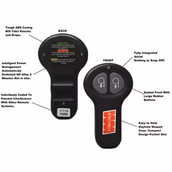 WINCHMAX Wireless Winch Remote Control. 12v, Twin Handset