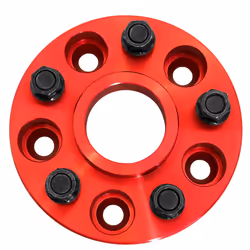 WINCHMAX 30mm Wheel Spacers to fit Land Rover Discovery MK3 & MK4, Range Rover MK3 & MK4. RED T3