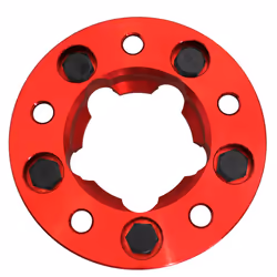 WINCHMAX 30mm Wheel Spacers to fit Land Rover Defender, Disco1, Range Rover Classic RED T1