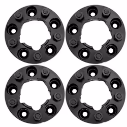 WINCHMAX 38mm Wheel Spacers to fit Defender (1990-2016), Disco1, Range Rover BLK T1